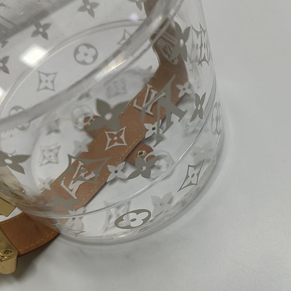 BOX SCOTT Monogram Plastic Clear
