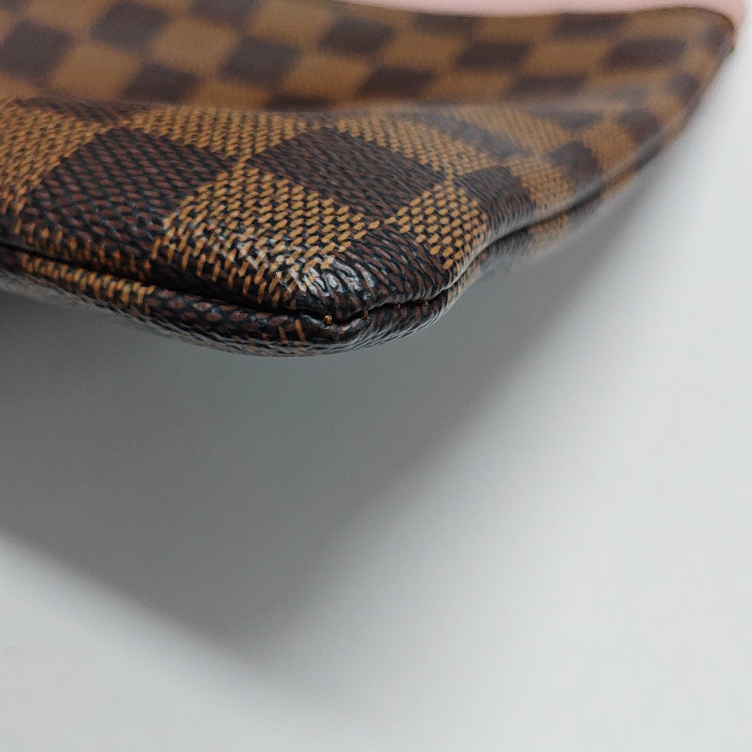 DAILY Damier Ebene Coated Canvas Brown