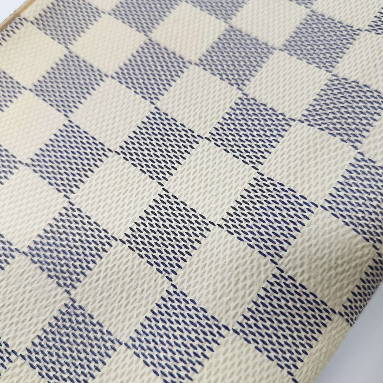 FÉLICIE Damier Azur Coated Canvas White
