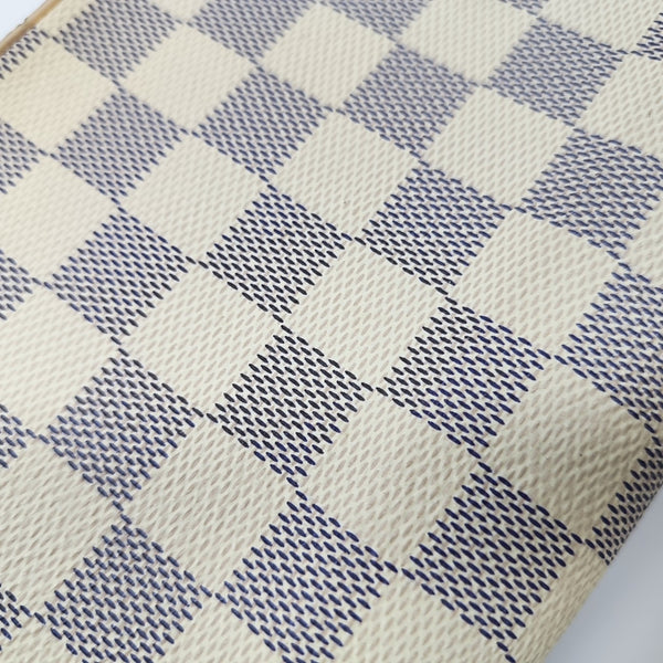 FÉLICIE Damier Azur Coated Canvas White