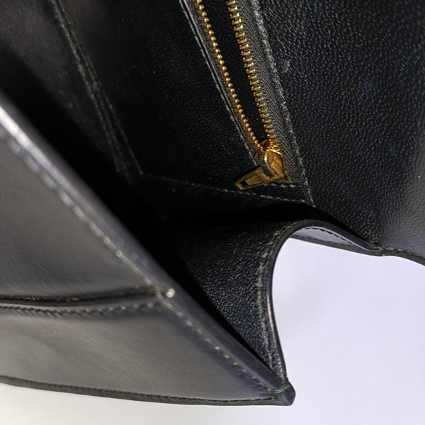 Hourglass S Calfskin Black