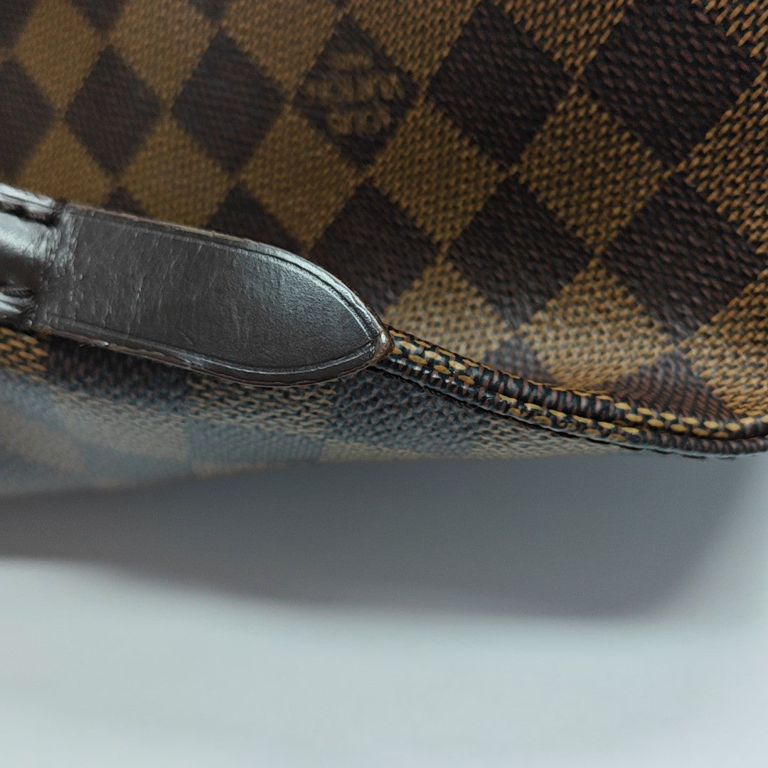 PALERMO PM Damier Ebene Coated Canvas Brown