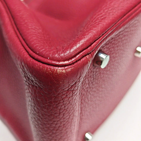 Authenticated pre-owned  Lindy 30 Clemence Red - Shoulder Bag at Looply