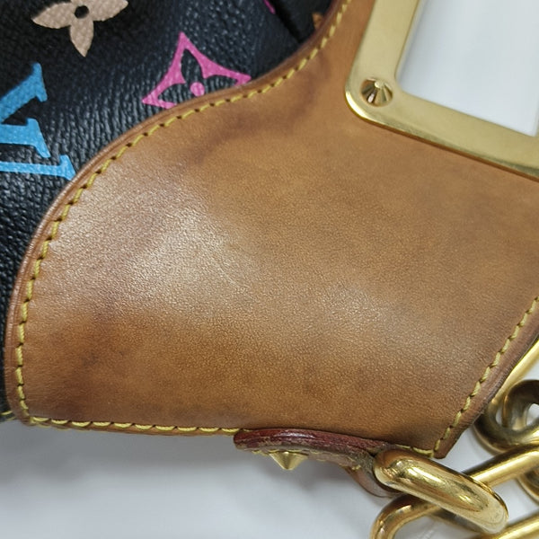 LV × TM JUDY PM Monogram Coated Canvas Black