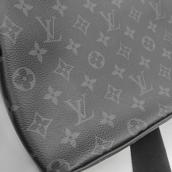DISTRICT PM Monogram Coated Canvas Gray