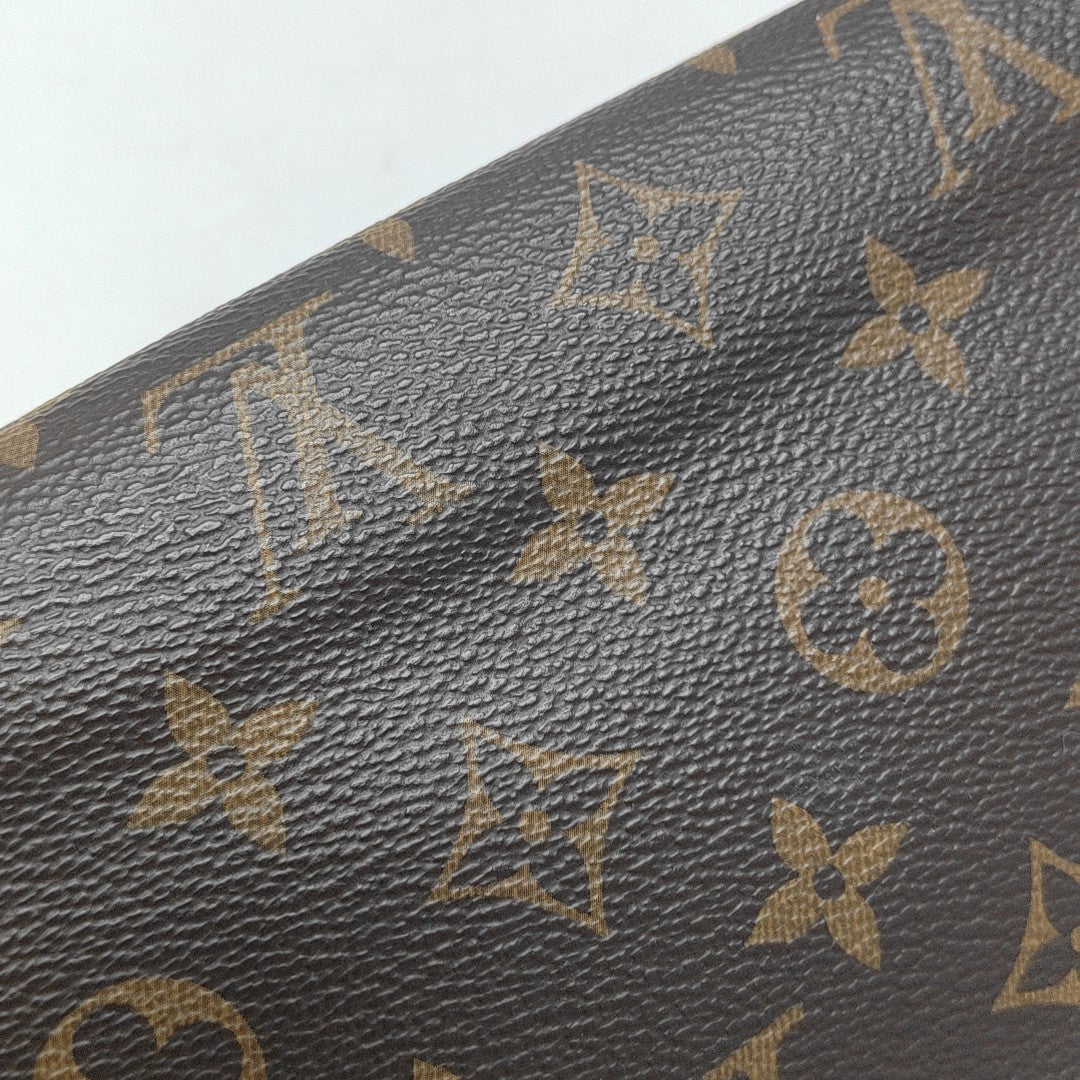 Authenticated pre-owned  FÉLICIE Monogram Coated Canvas Brown - Shoulder Bag at Looply
