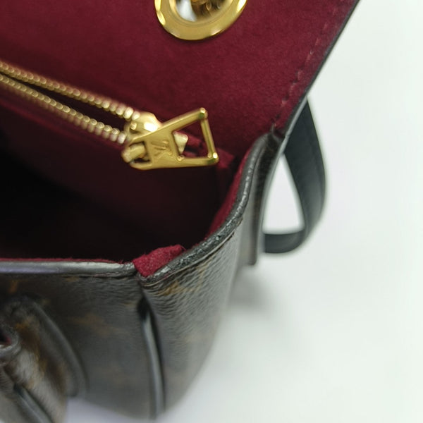 PASSY Monogram Coated Canvas Brown