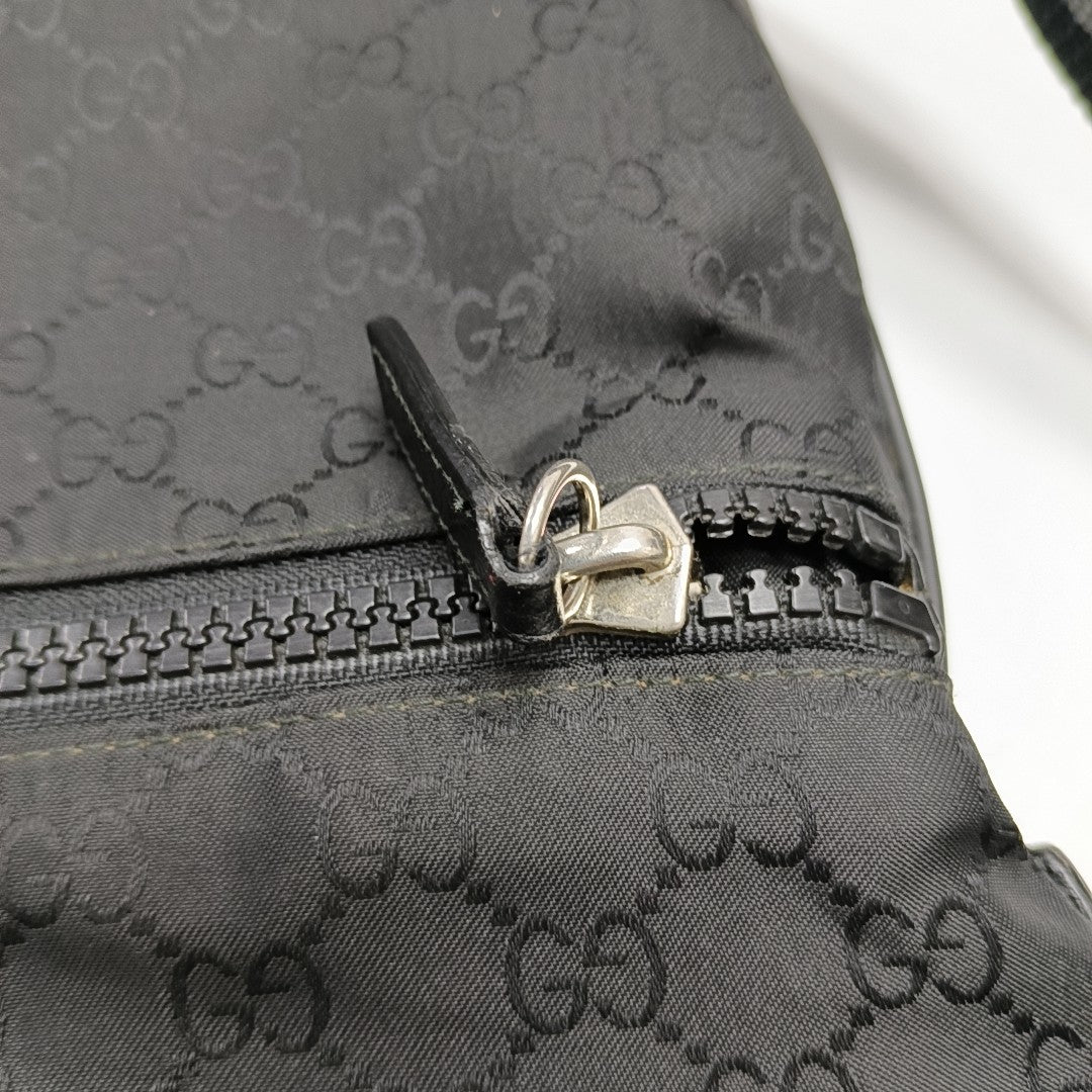 GG Imprime Monogram Canvas Black