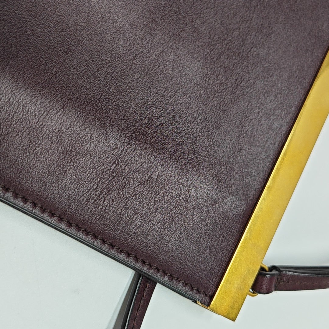 CLASP Mini Calfskin Red