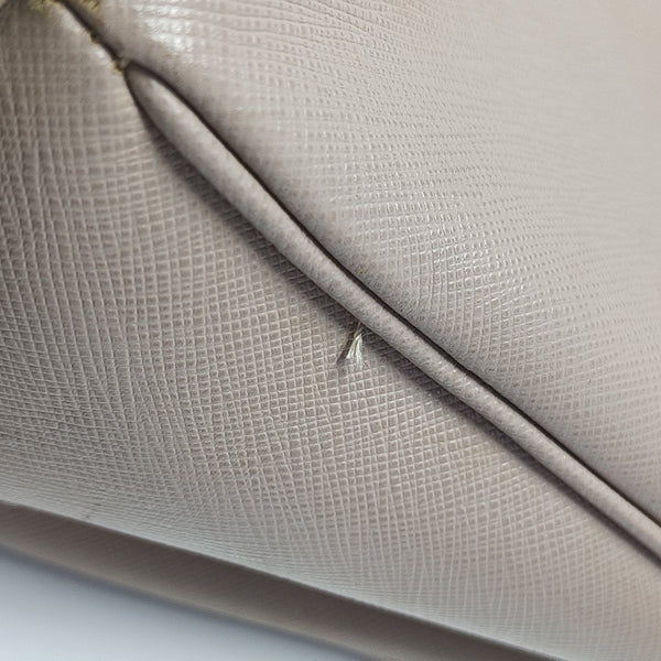 Galleria Medium Saffiano Calfskin Beige