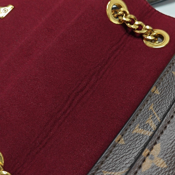 PASSY Monogram Coated Canvas Brown