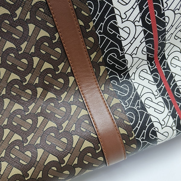 MONOGRAM Large Coated Canvas Brown