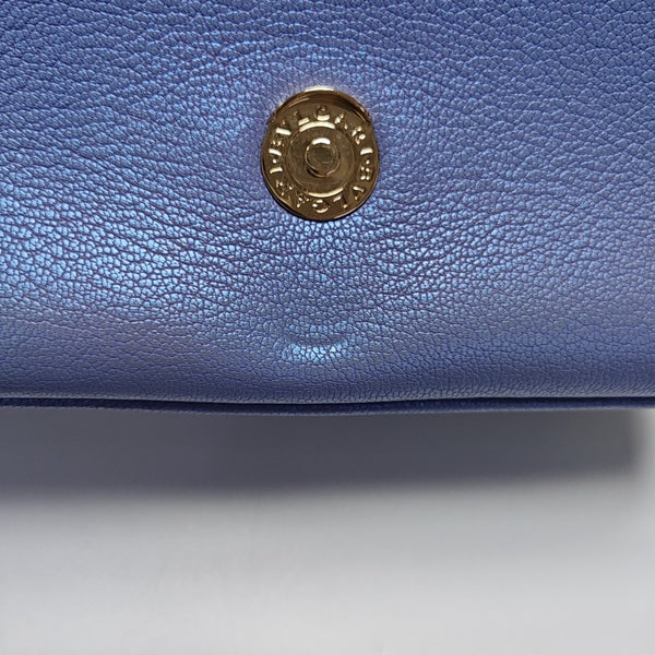 SERPENTI CABOCHON Small Quilted Lambskin Blue