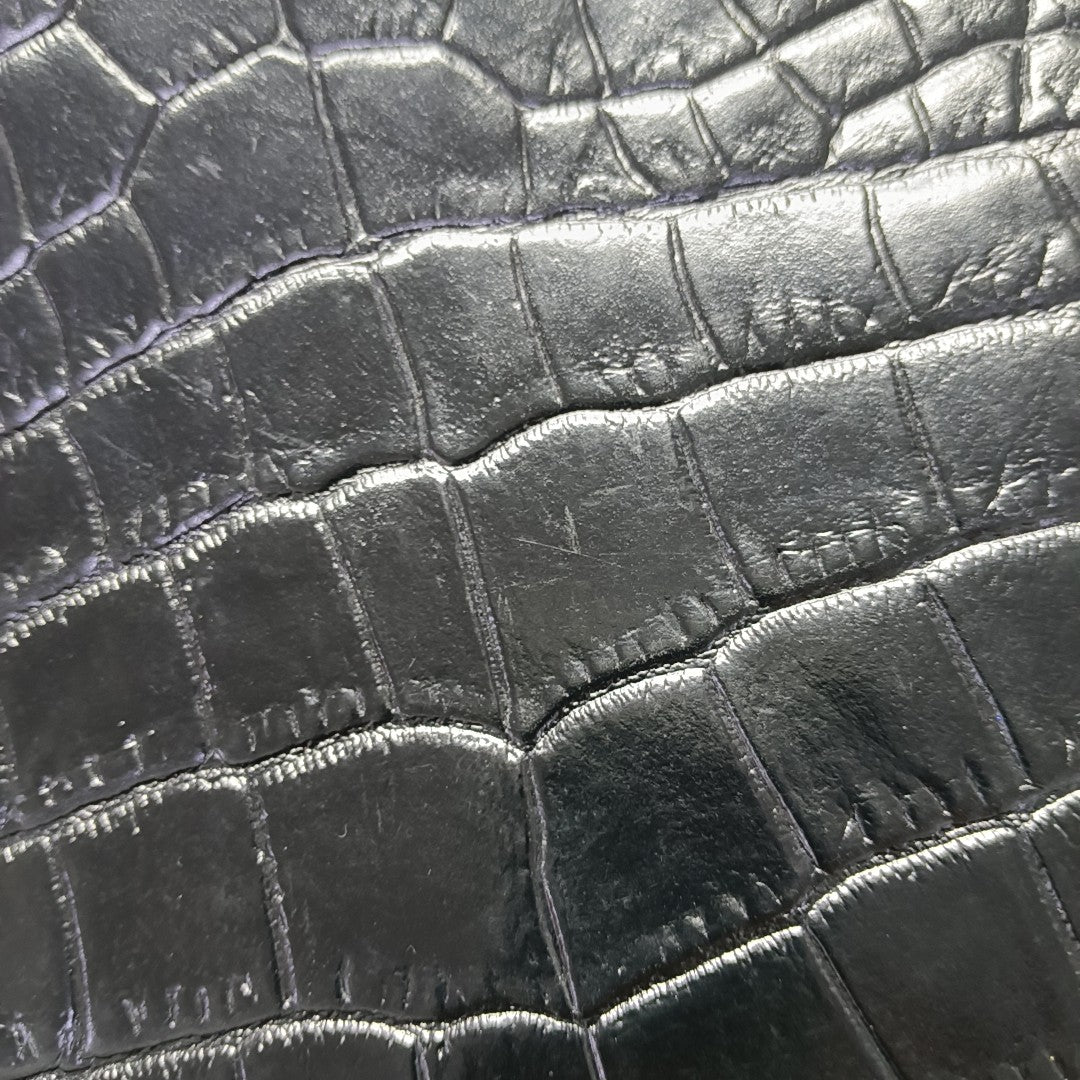 Calfskin Clutch Black