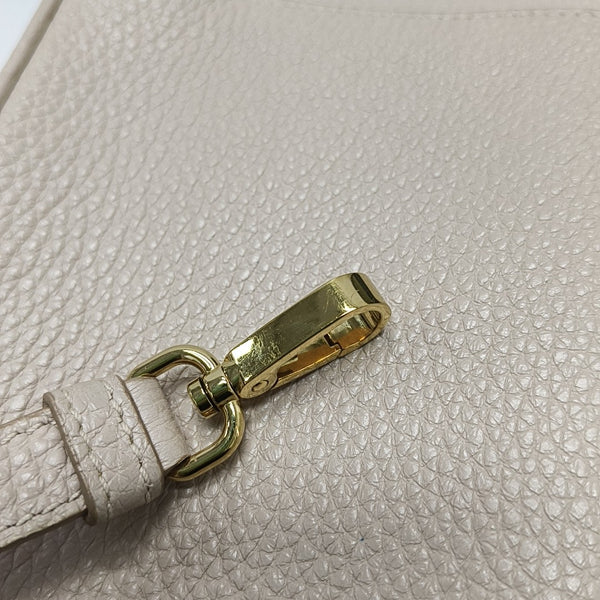 Saffiano Calfskin Shoulder Bag Mini Pink
