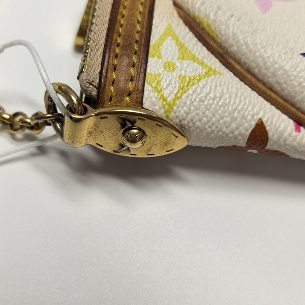 LV × TM VINTAGE MILLA Monogram Coated Canvas White