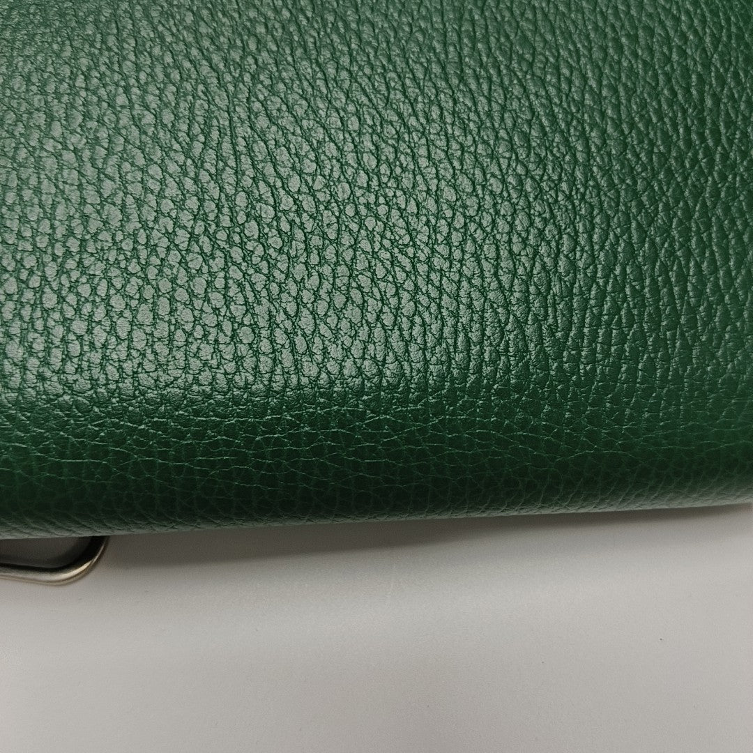 Dionysus Super Mini Calfskin Green
