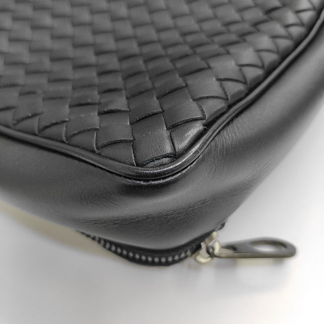 Calfskin Shoulder Bag Black