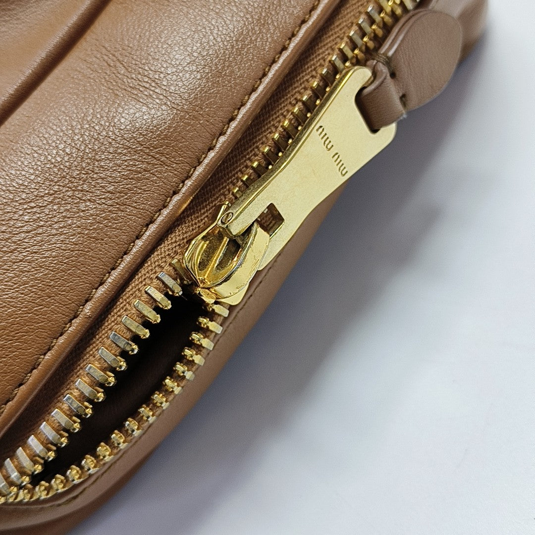 Beau Large Calfskin Brown