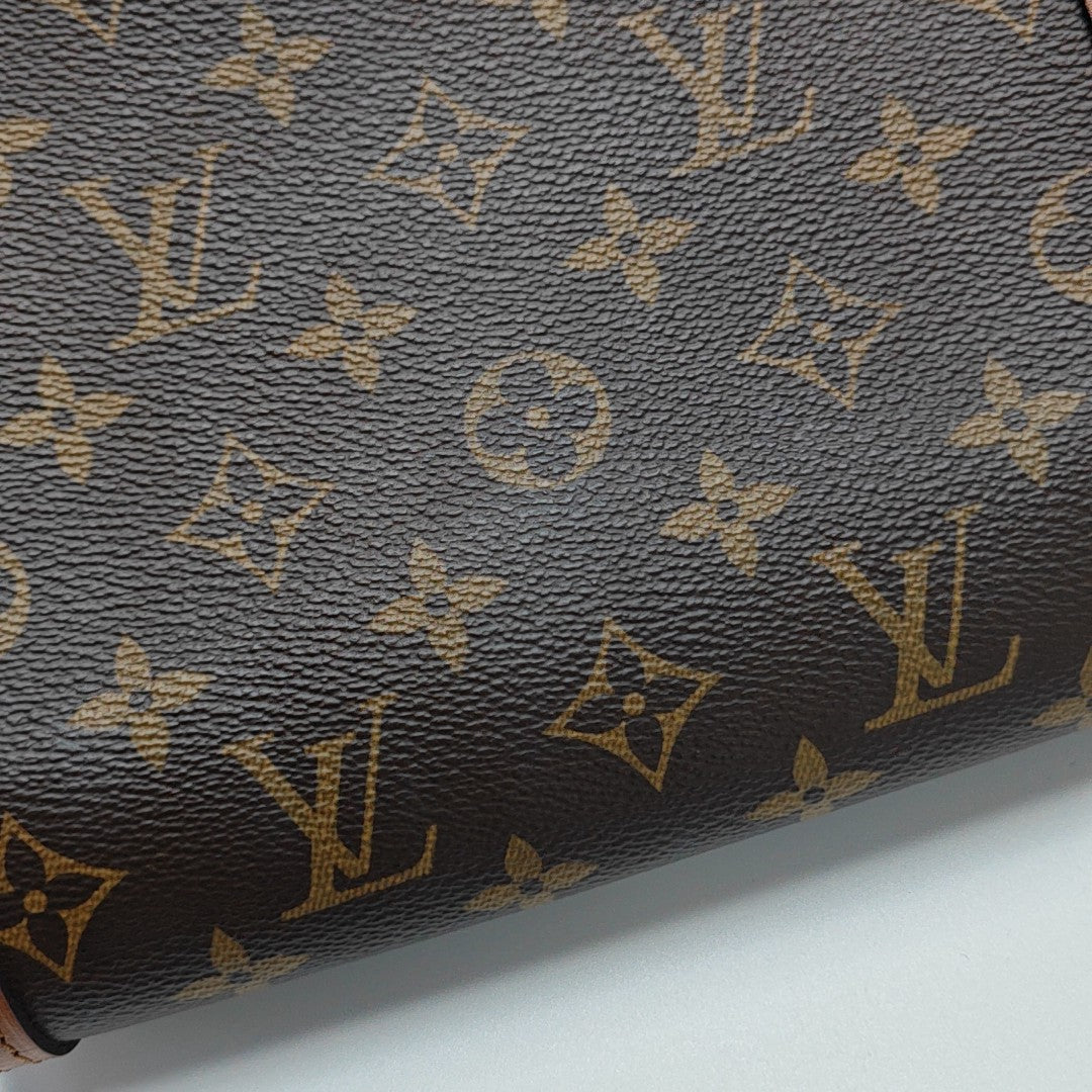 DAUPHINE Mini Coated Canvas Brown