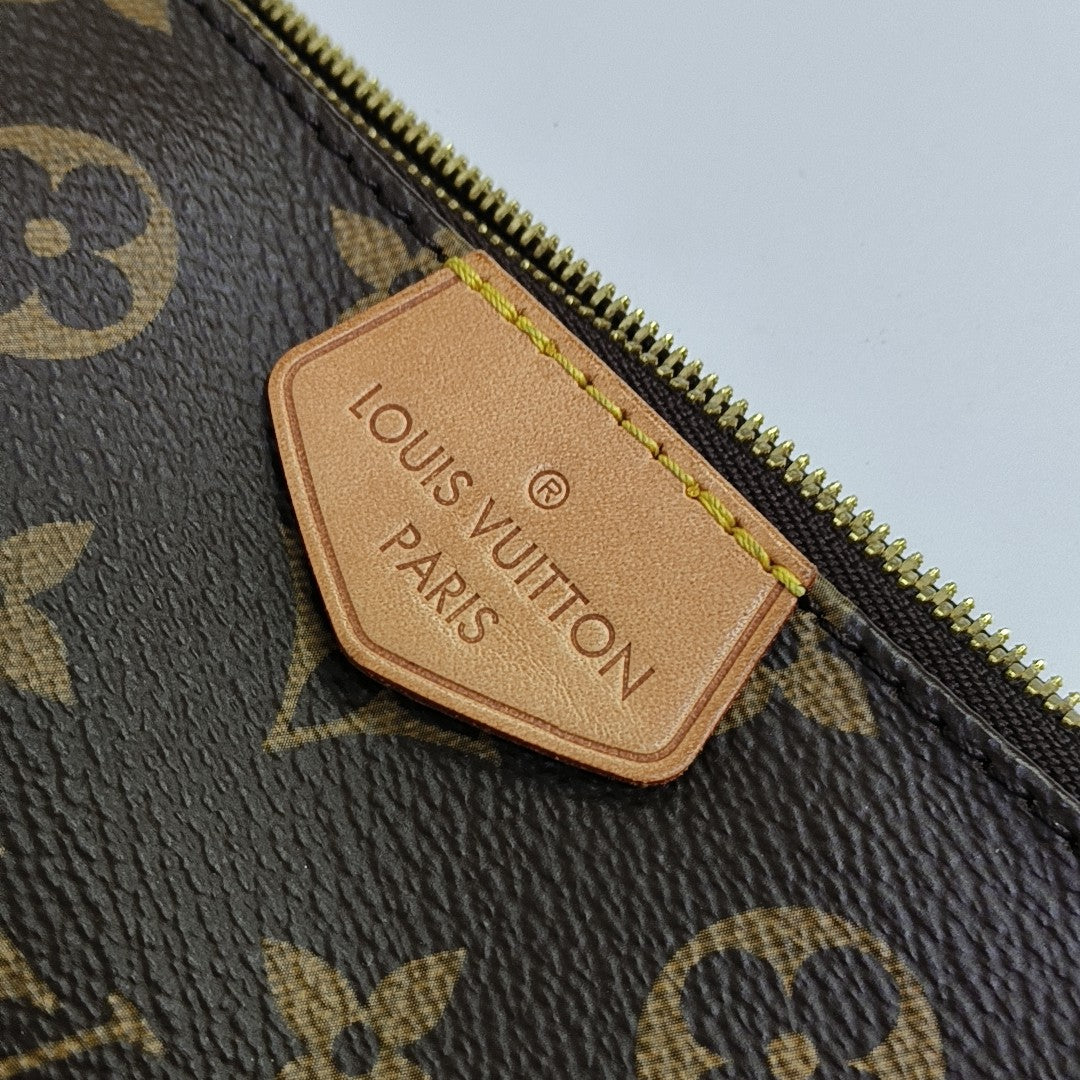 MULTI Monogram Coated Canvas Brown