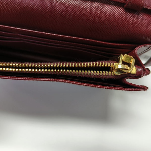 Saffiano Calfskin Shoulder Bag Red
