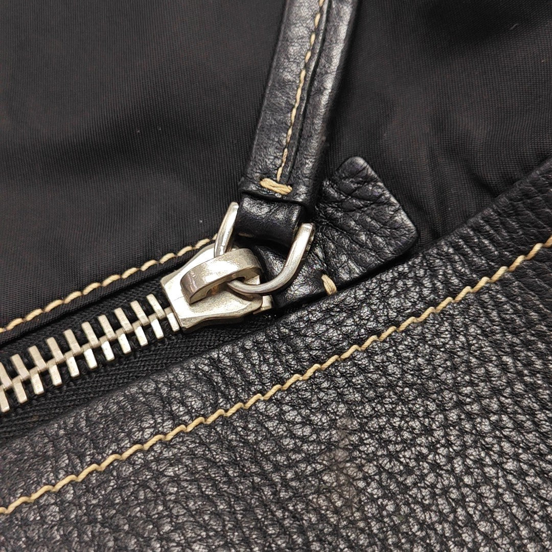Nylon Bucket Bag Black