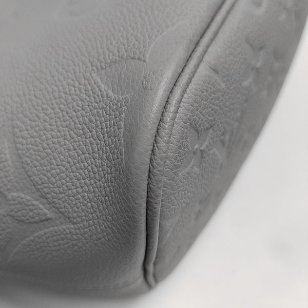 NEVERFULL MM Monogram Calfskin Gray