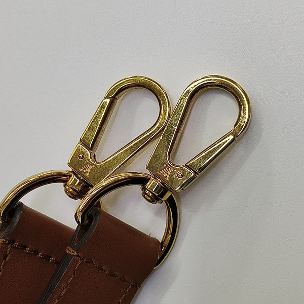 DAUPHINE MM Monogram Coated Canvas Brown