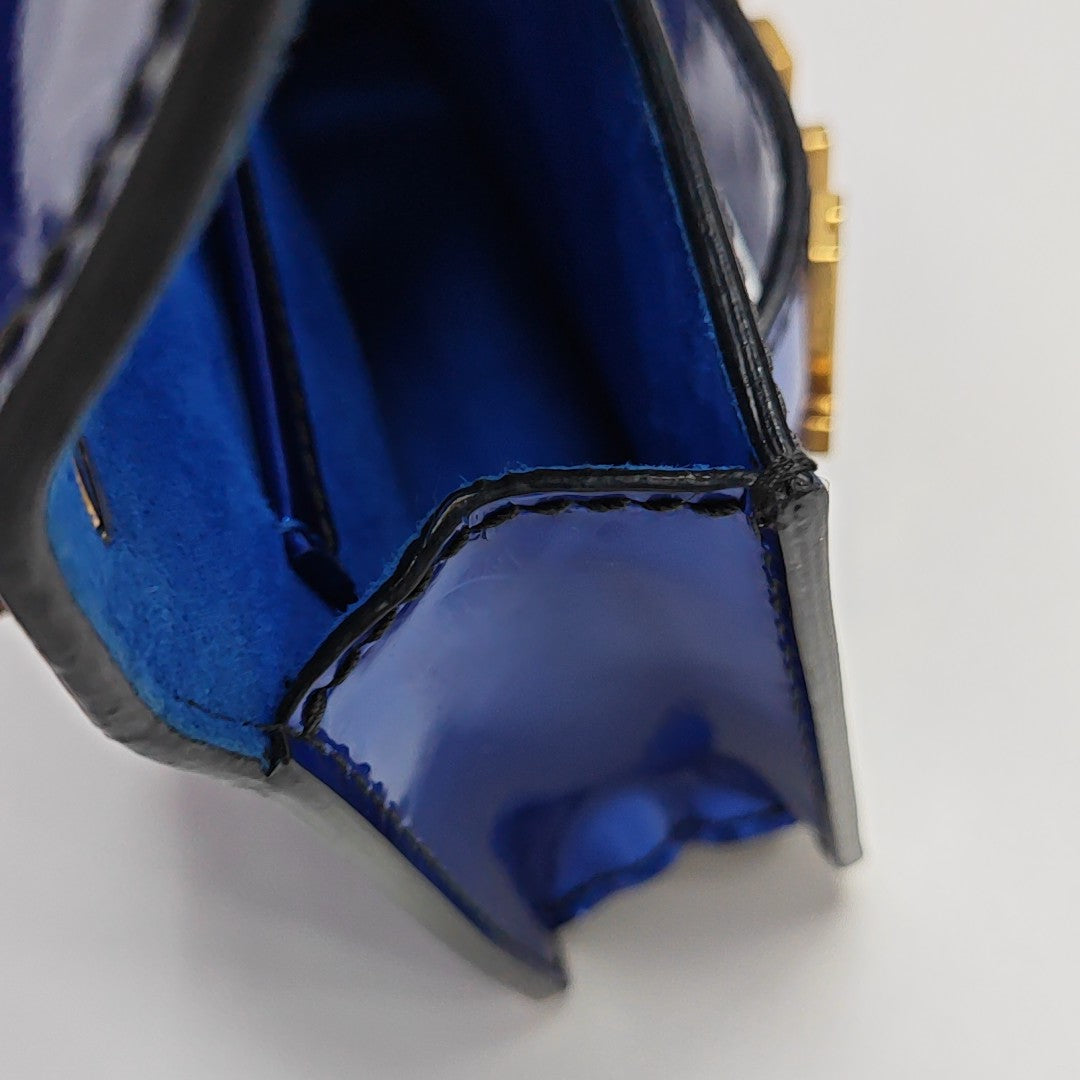 J'adior Patent Leather Blue