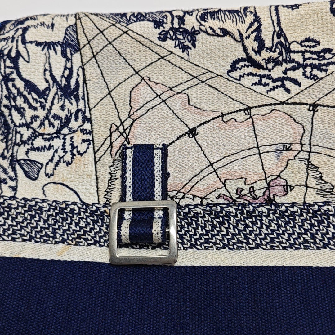 Diorcamp Large Canvas Blue