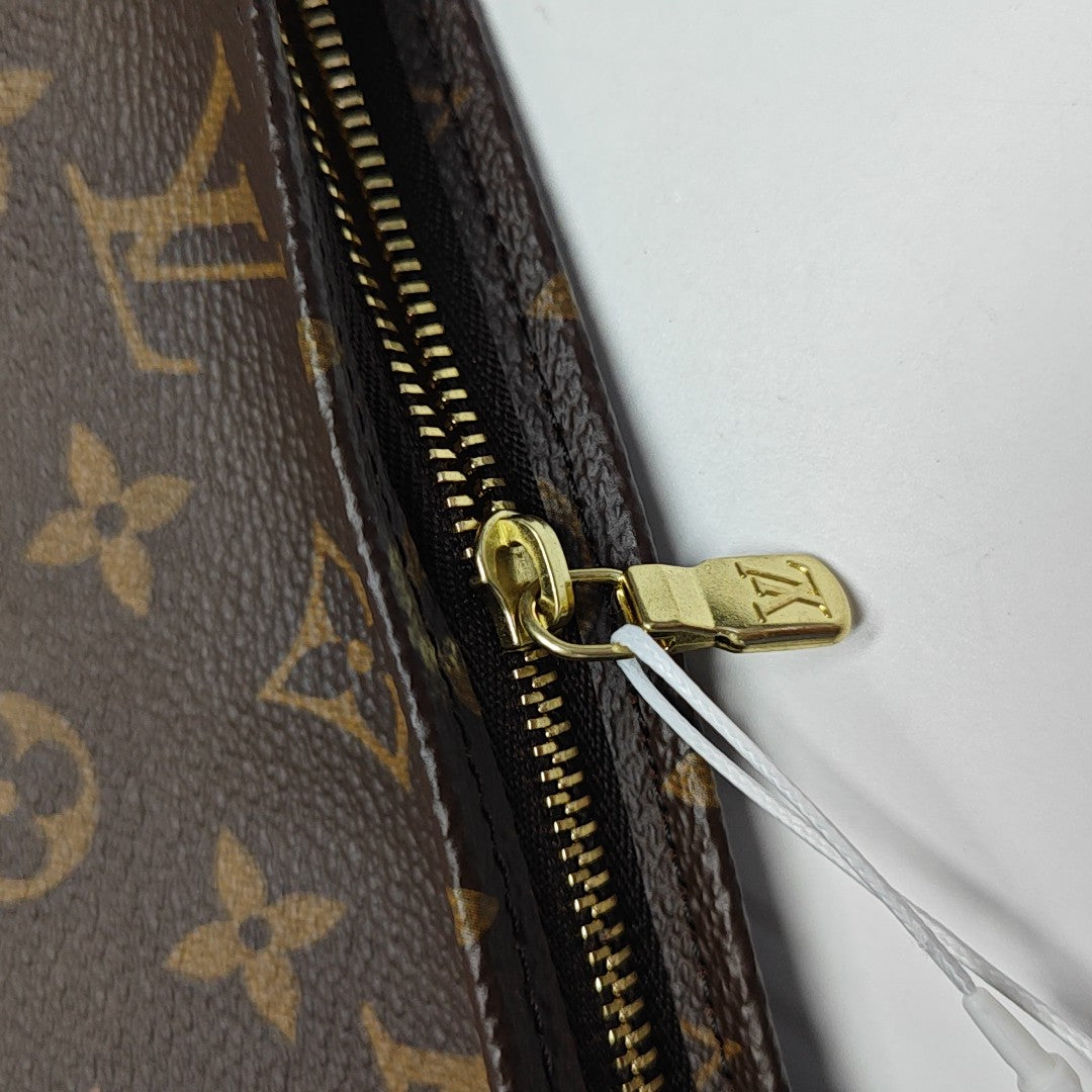 TOILET POCKET 26 Monogram Coated Canvas Brown