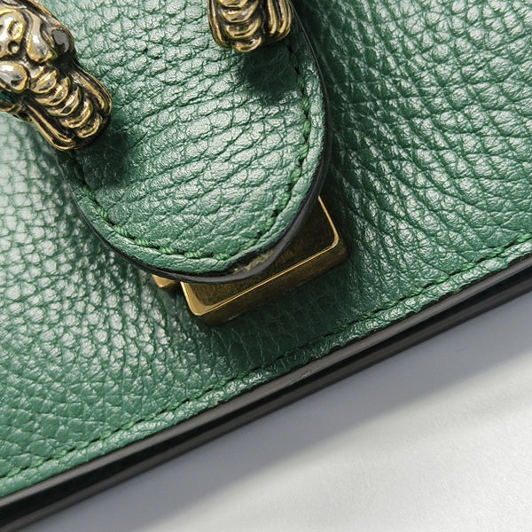 Dionysus Small Calfskin Green