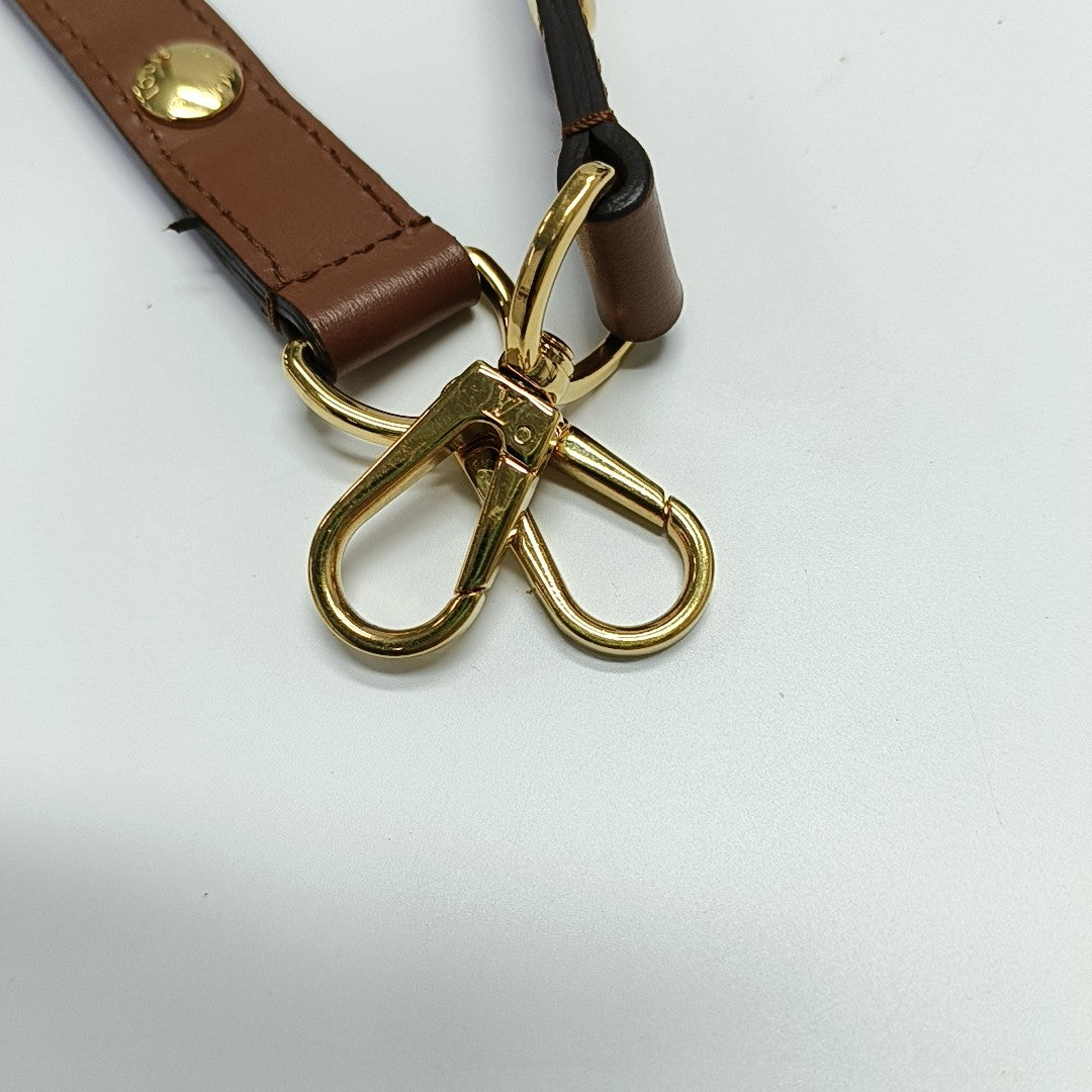 DAUPHINE Mini Monogram Coated Canvas Brown