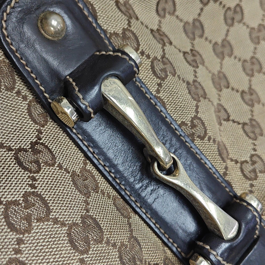 Pelham Monogram Fabric Brown