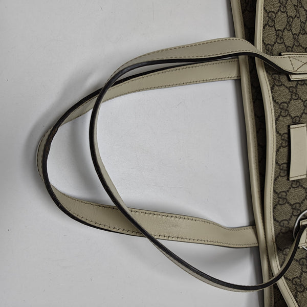 GG Imprime Monogram Coated Canvas Beige