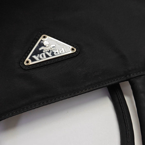Nylon Tote Bag Black