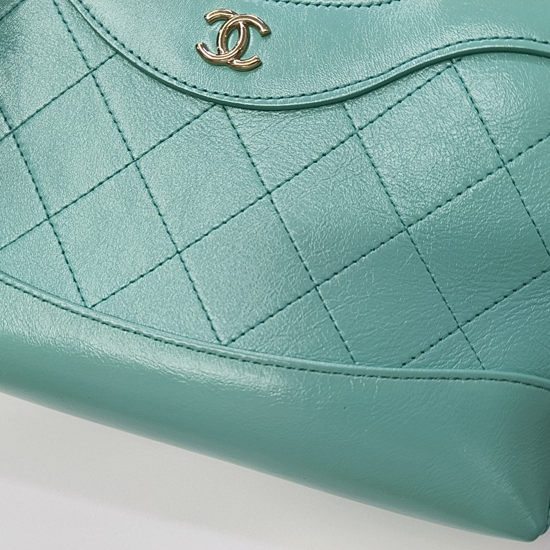 CHANEL 31 Nano Quilted Calfskin Blue