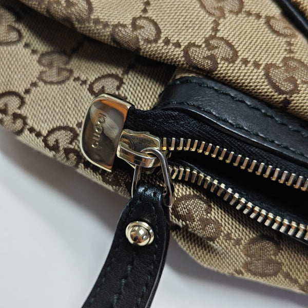 Sukey Monogram Canvas Black