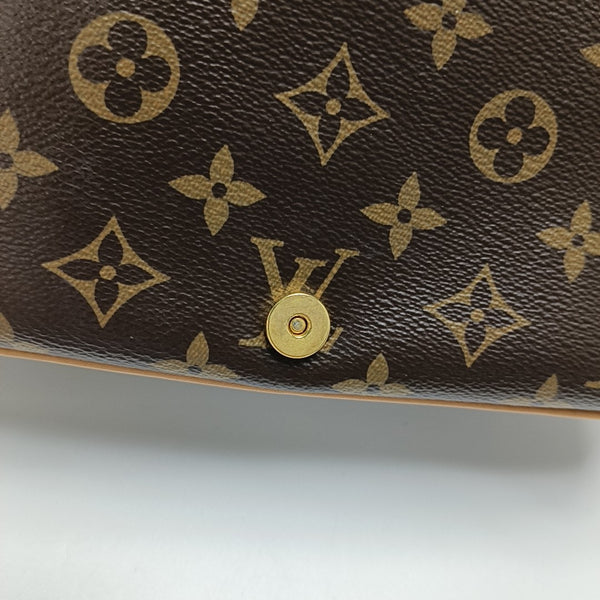DIANE Monogram Coated Canvas Brown