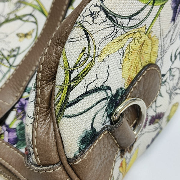 Canvas Shoulder Bag Beige