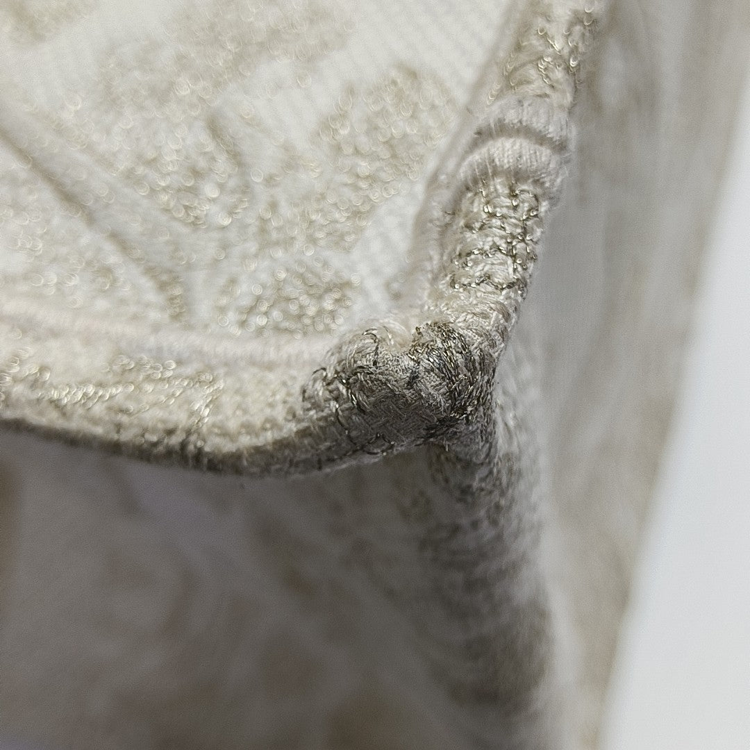 Book Tote Medium Canvas White