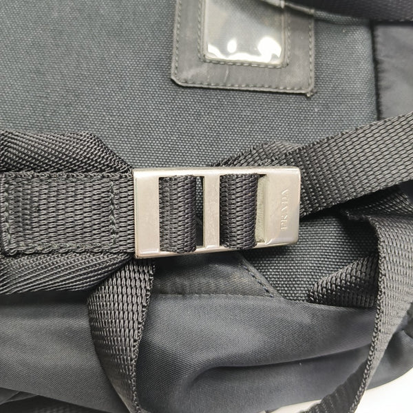 Nylon Backpack Black
