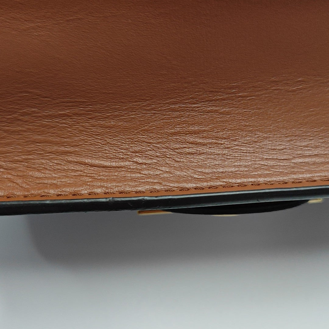 DAUPHINE WOC Monogram Coated Canvas Brown