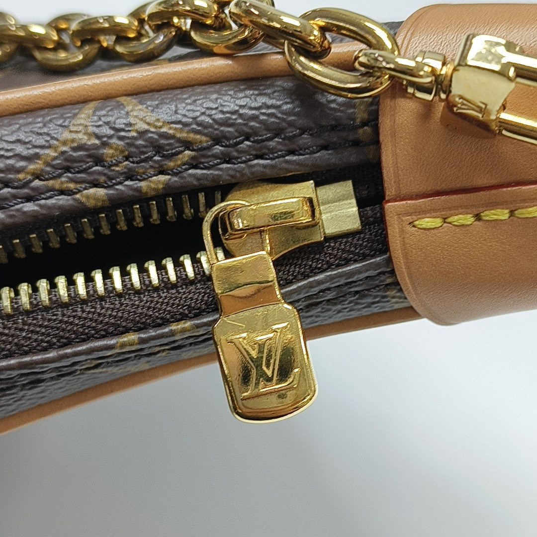 LOOP Monogram Coated Canvas Brown