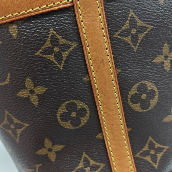DUFFLE Monogram Coated Canvas Brown