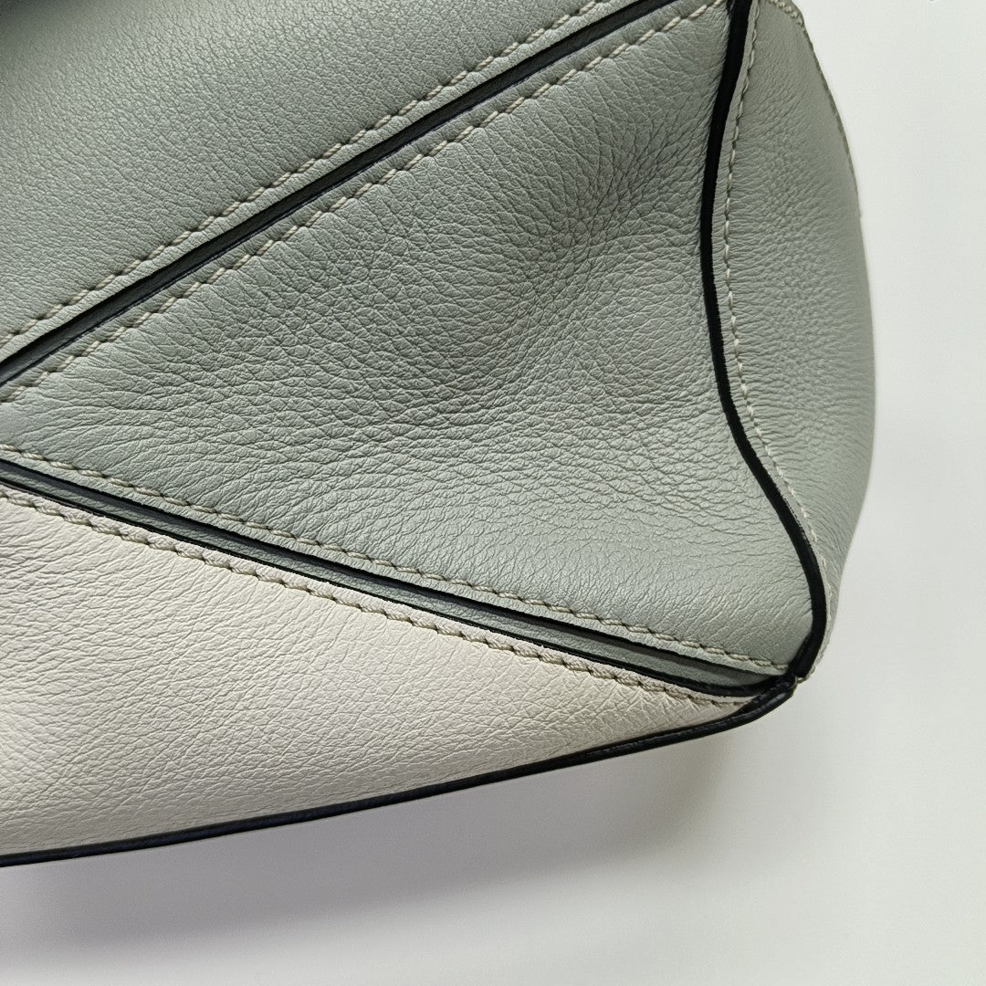 Puzzle Mini Calfskin Multicolor