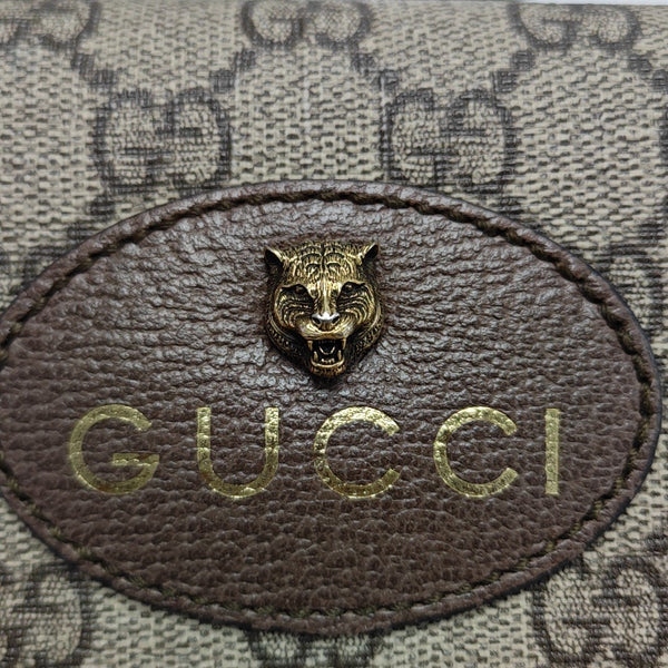 Neo Vintage Monogram Coated Canvas Beige