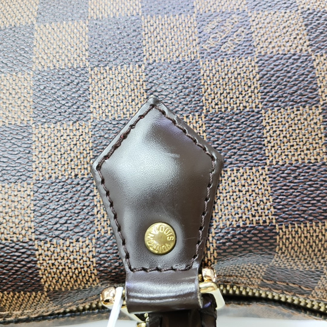 SPEEDY 30 Damier Ebene Coated Canvas Brown