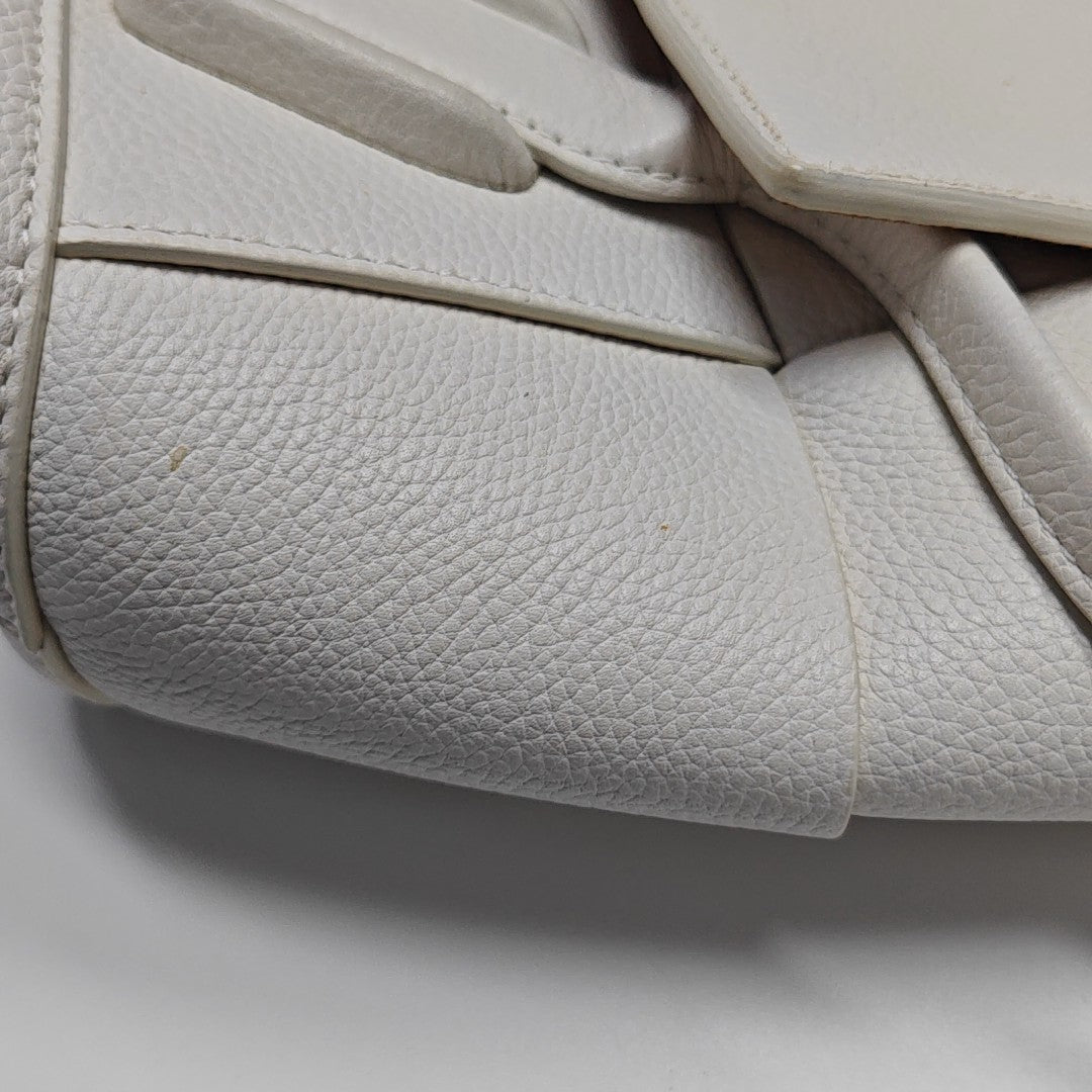Arco Small Calfskin White